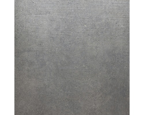 Wand- und Bodenfliese Sandstein schwarz 80x80 cm R11 Graue Bodenfliese mit Betonoptik