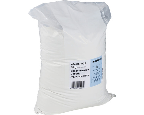 Enduit GIS pour Aquapaneel 5 kg 464.044.00.1 Sac de mastic Geberit Aquapanel Pro, 5 kilogrammes