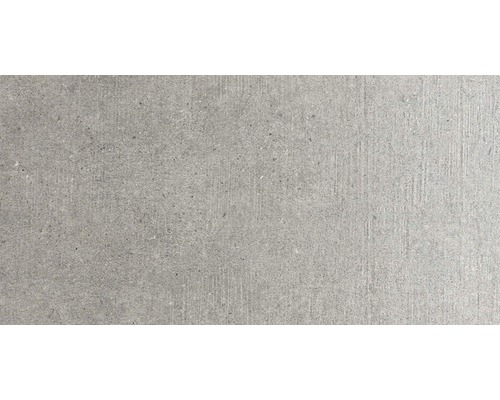 Carrelage sol et mur grès gris clair 40x80 cm R11