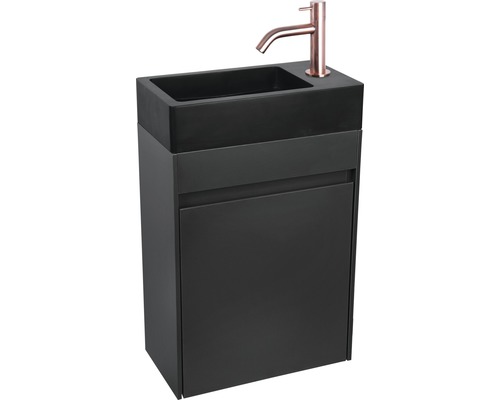 Meuble-lavabo avec meuble sous-vasque et robinet pour la salle de bain