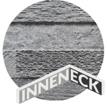 Innenecke Sandstein schwarz 20x10x15 cm-thumb-0
