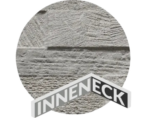 Innenecke Sandstein braungrau 20x10x15 cm