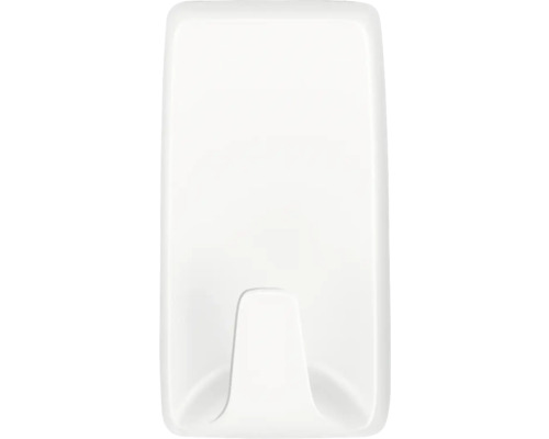 Crochet adhésif blanc