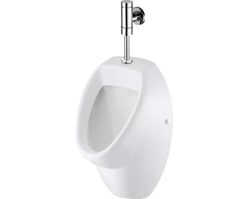 Kit urinoir Cersanit Classic alimentation en haut blanc brillant SZCZ1002196832 Urinoir blanc avec mécanisme de rinçage