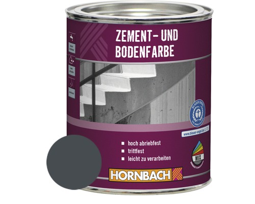 Peinture pour ciment peinture pour sol gris graphite 750 ml