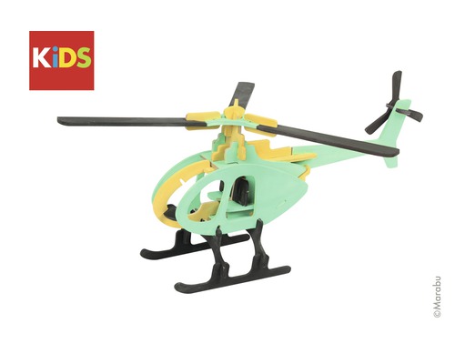 Puzzle 3D hélicoptère Marabu Kids