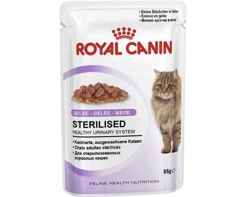 Nourriture pour chats Royal Canin Sterilised en gelée 85 g