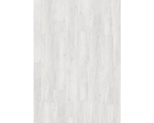 Heller Laminatboden mit Holzoptik.