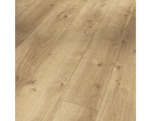 Sol design Modular ONE chêne pure nature plancher de maison de campagne à raccord clipsé 1285 x 194 x 8 mm