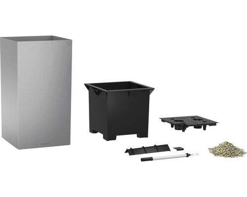 Pot de fleurs Lechuza Classico avec système d''arrosage et accessoires