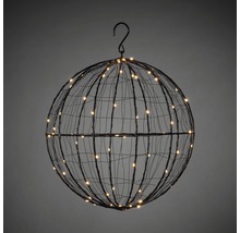 Luminaire suspendu décoratif en forme de sphère avec lumières LED