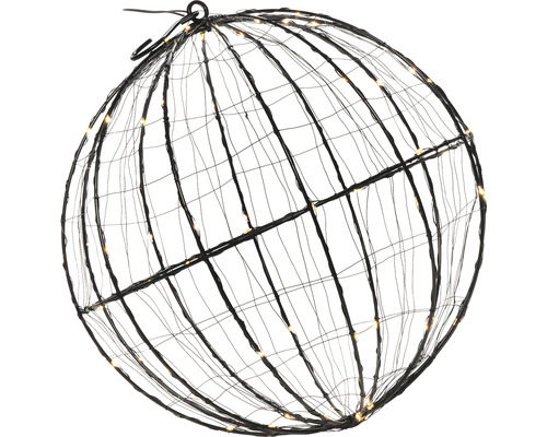 Boule décorative avec éclairage.