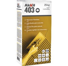 Akkit 403 Naturstein Flexkleber C2 FT S1 weiss 25 kg-thumb-0