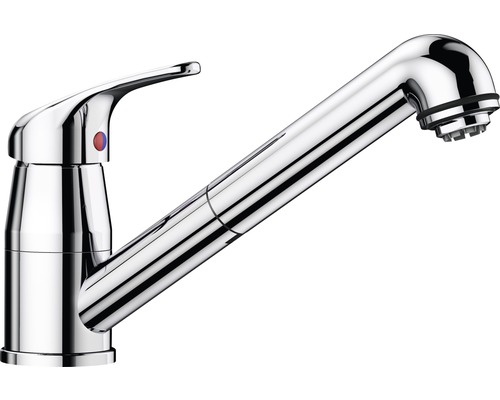 Robinetterie de cuisine basse pression Blanco DARAS-S chrome galvanisé 519724 Robinet de cuisine en métal