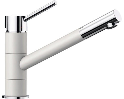 Robinet de cuisine BLANCO KANO silgranit blanc/chrome