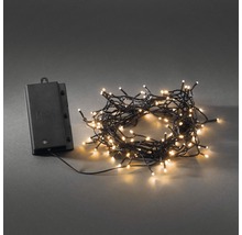 Batteriebetriebene Lichterkette mit warmweissen LED Lichtern