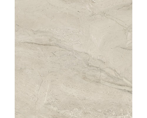 Feinsteinzeug Wand- und Bodenfliese Sicilia Avorio poliert beige 60x60 cm