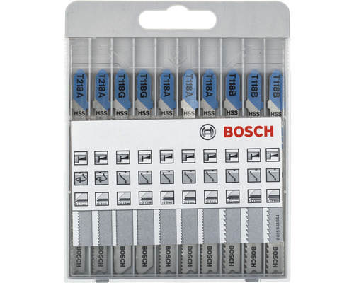 Bosch Stichsägeblatt Set X-Pro Line für Metall 10-tlg
