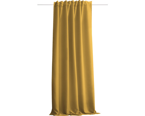Vorhang mit Universalband Akustik curry 135 x 245 cm Vorhang mit Universalband Akustik curry 135 x 245 cm