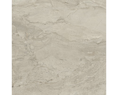 Feinsteinzeug Wand- und Bodenfliese Sicilia Avorio poliert beige 80x80 cm