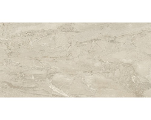 Feinsteinzeug Wand- und Bodenfliese Sicilia Avorio poliert beige 80x160 cm