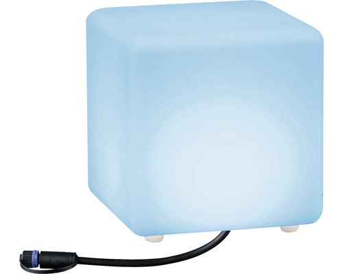Cube lumineux pour extérieur avec câble