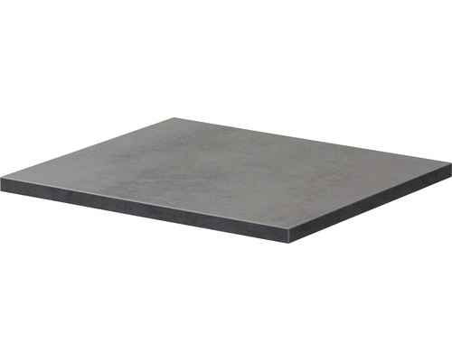 Boden T.B.V. für Stahlrahmen 40 cm beton anthrazit