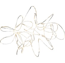 Guirlande lumineuse avec LED blanc chaud
