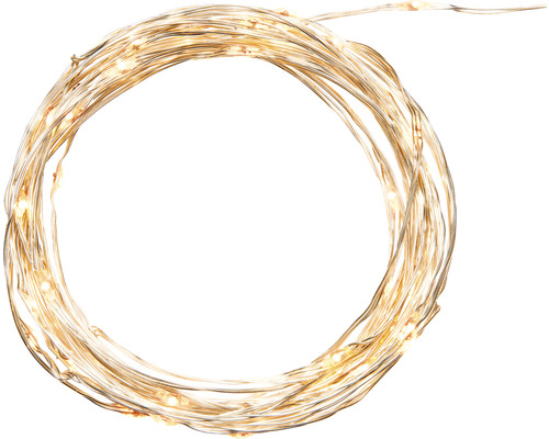 Guirlande lumineuse à LED, présentée enroulée