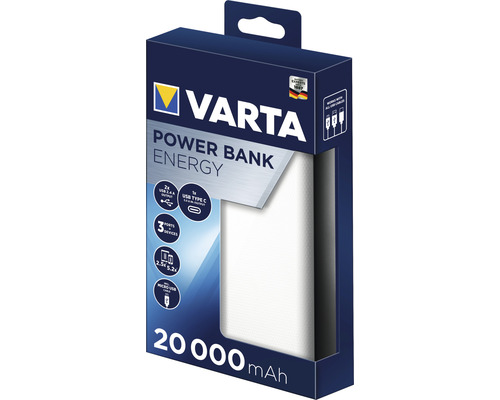 Varta Powerbank Energy avec 20000 mAh