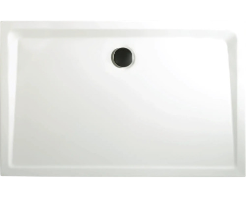 Kit complet receveur de douche SCHULTE extra-plat 80 x 120 x 3.5 cm blanc alpin lisse D208012 04