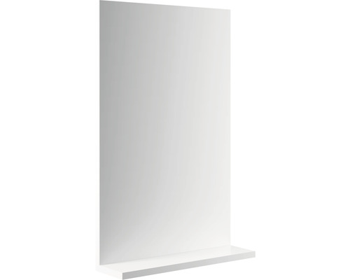 Miroir basano Avellino 50x75.5 cm blanc brillant