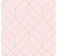 Papier peint à motif géométrique