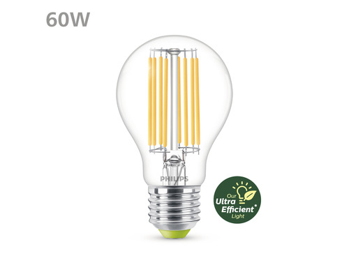 LED Ampoule la forme classique A60 E27 4 W 840 lm 3000 K Ampoule Philips, 60 watts