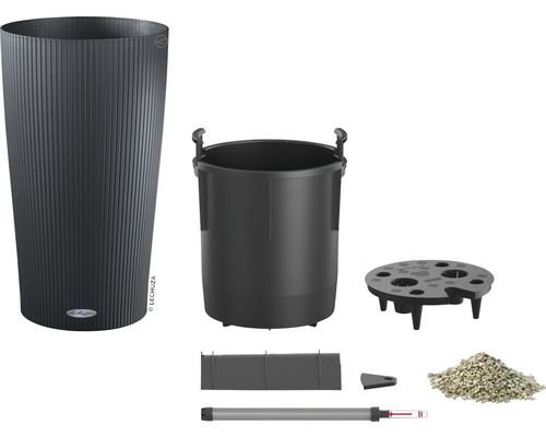Lechuza Classico 43 pot de fleurs avec système d''irrigation et accessoires