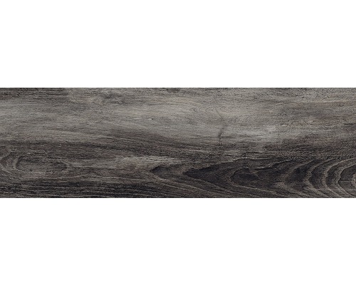 Carrelage sol et mur Tradizione nero 15x61 cm Carrelage imitation bois