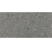 Carrelage gris avec décor en pierre