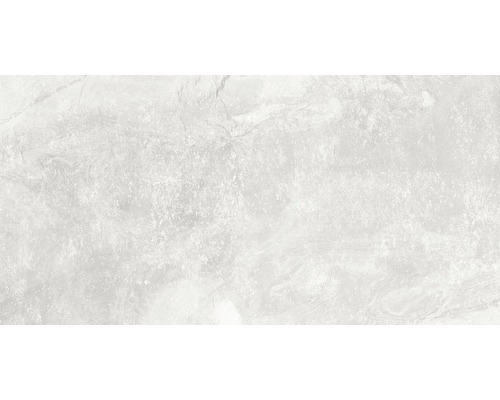 Feinsteinzeug Bodenfliese Geo white 60x120 cm rektifiziert