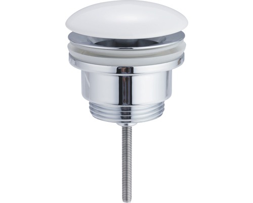 Bonde de lavabo filetée pour lavabo