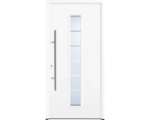 Porte d'entrée Hörmann Thermo46 TPS 020/06 blanc 1100 x 2100 mm gauche