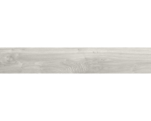 Carrelage sol et mur en grès cérame fin Silentwood Grigio 20x120 cm rectifié
