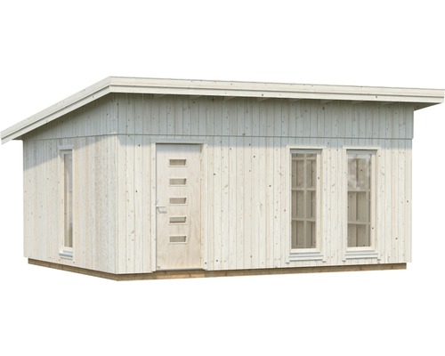 Abri de jardin avec porte et fenêtres