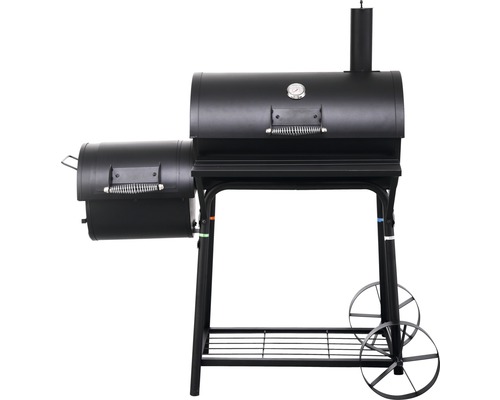 BBQ charbon de bois Smoker Biloxi noir