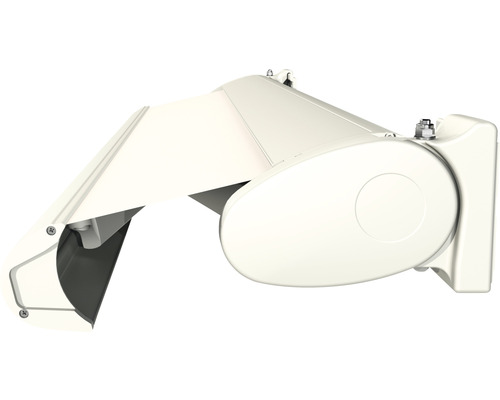 Weisse LED-Aussenleuchte zur Wandmontage