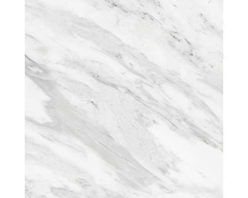 Panneau en plastique élément aspect 3D marbre Volakas 2600 x 375 x 8 mm Motif de carreaux aspect marbre