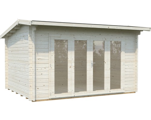 Abri de jardin en bois avec double porte