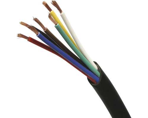 Câble électrique remorque flexible 7 fils 03E03071