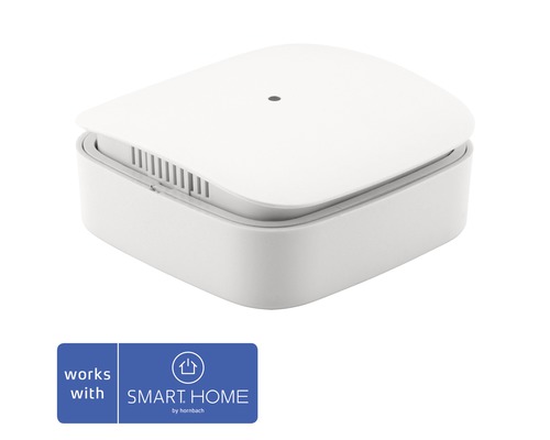 Eurotronic Temperatur- und Feuchtigkeitssensor weiss - Kompatibel mit SMART HOME by hornbach Eurotronic Temperatur- und Feuchtigkeitssensor weiss - Kompatibel mit SMART HOME by hornbach