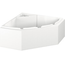 Baignoire d''angle en acrylique sanitaire