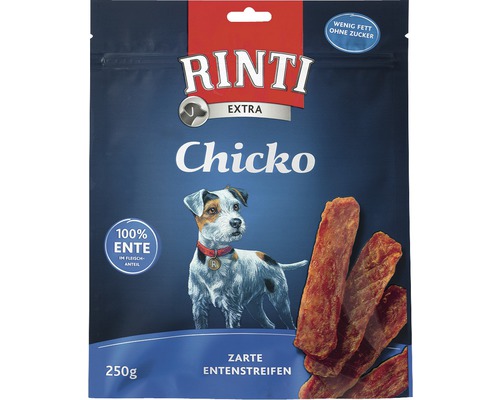 Friandises pour chiens RINTI Extra Chicko canard 250 g